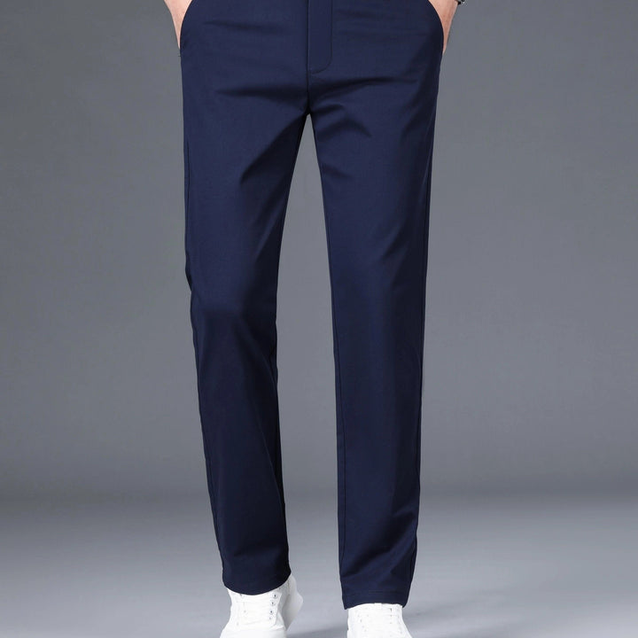 Levoire | Affaires Détendues Ajustement Étroite Pantalons Pour Hommes Avec Poches