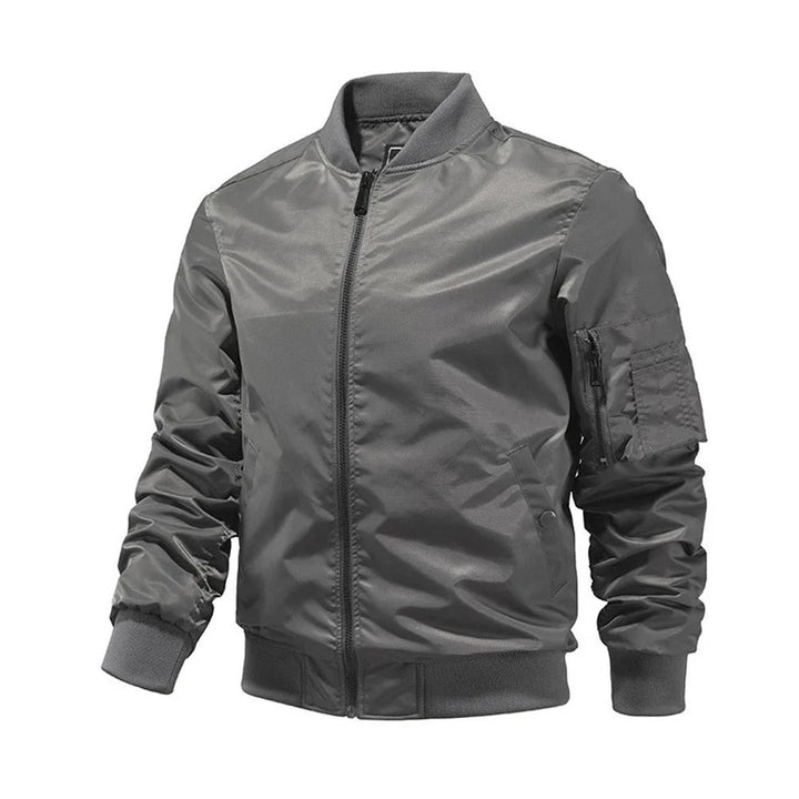 Levoire | Veste Bomber D'Automne Pour La Mi-Saison Gris