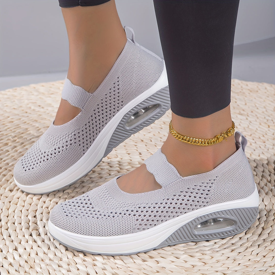 Levoire | Respirant Pull Femme Baskets Pour Un Usage Confortable Gris clair