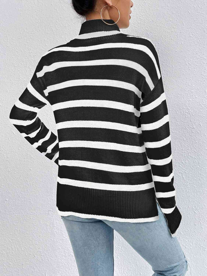 Levoire | Pull D'Hiver Tricoté À Motifs Subtils
