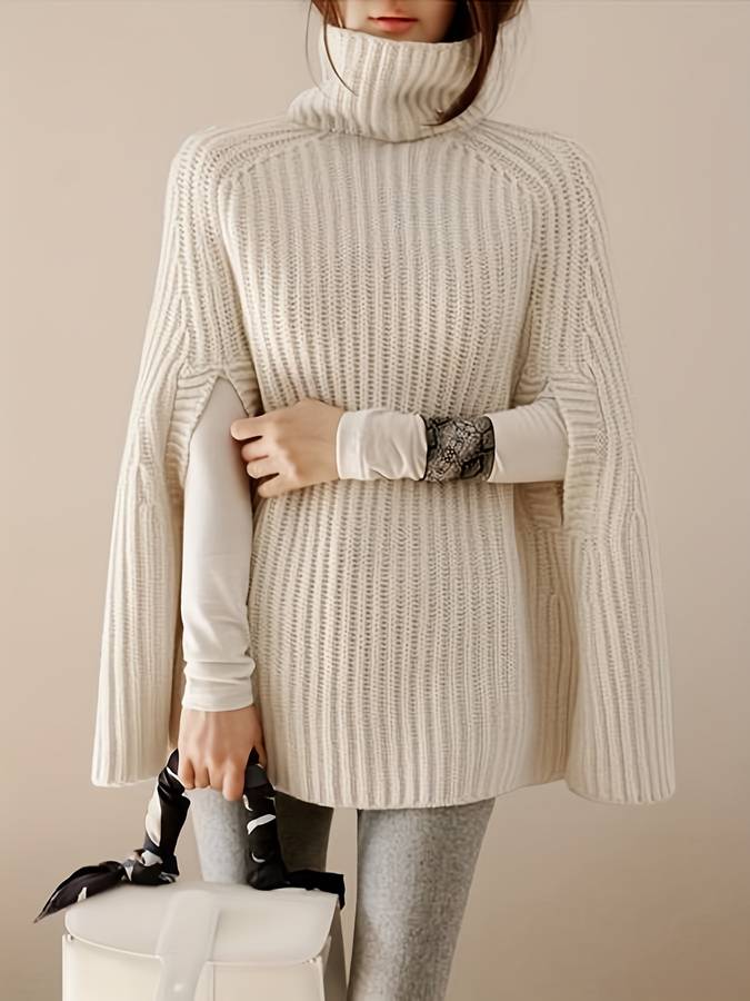 Levoire | Pull À Col Roulé Qui Offre Un Style Élégant Blanc Taille unique