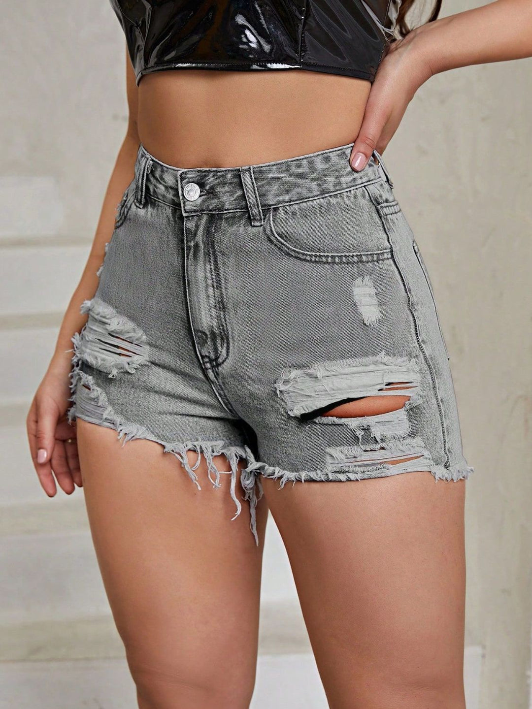 Levoire | Femme Contrast Coupe Droite Jeans Avec Poches