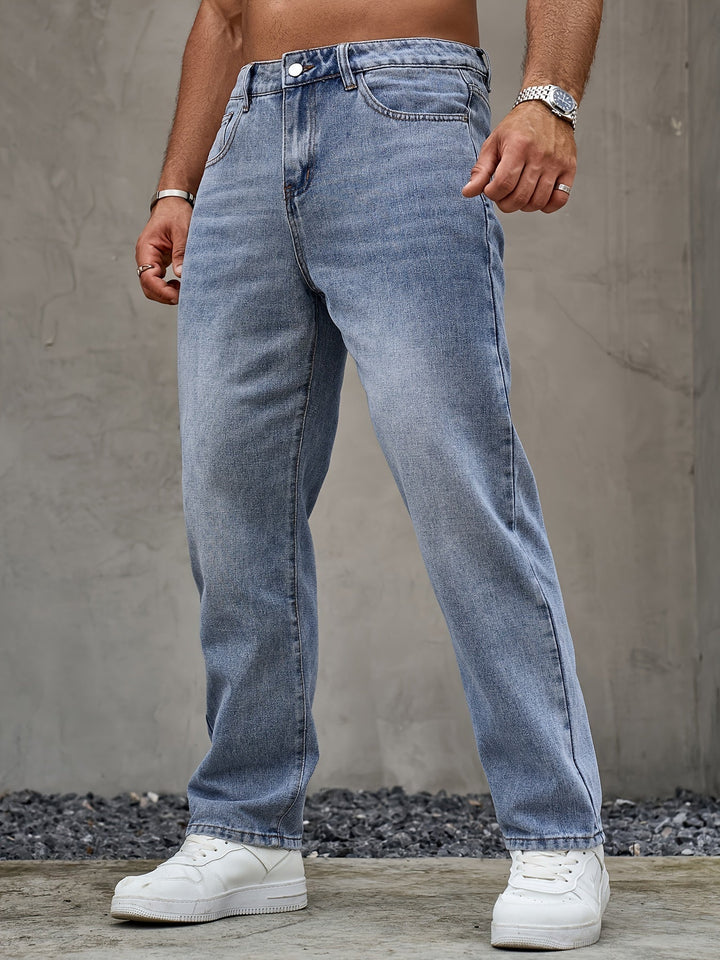 Levoire | Pantalon En Denim À Jambe Droite Pauw Bleu
