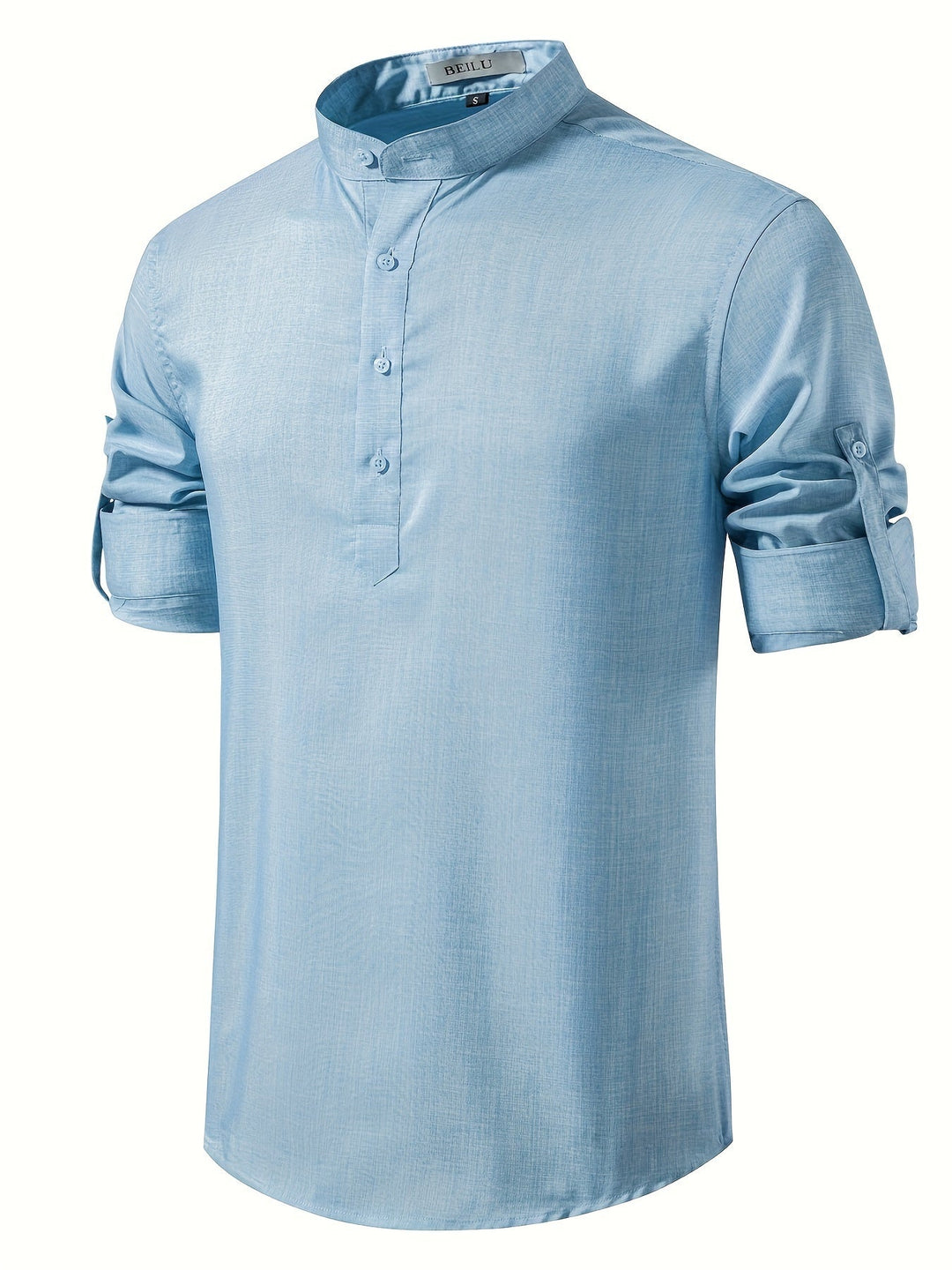 Levoire | Chemise Décontractée Légère À Manches Longues Pour Hommes