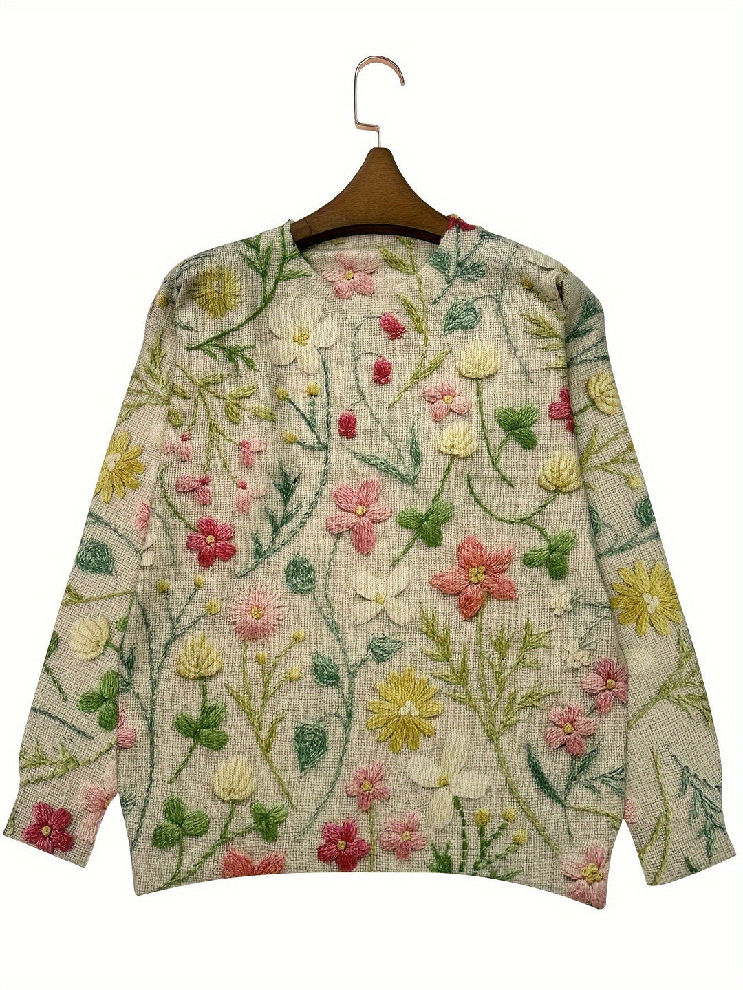 Levoire | Pull Avec Motif Floral