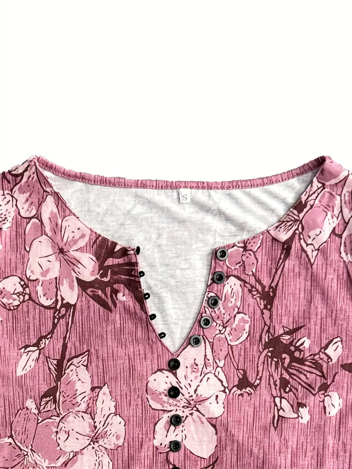 Levoire | T-Shirt À Manches Courtes Avec Imprimé Floral