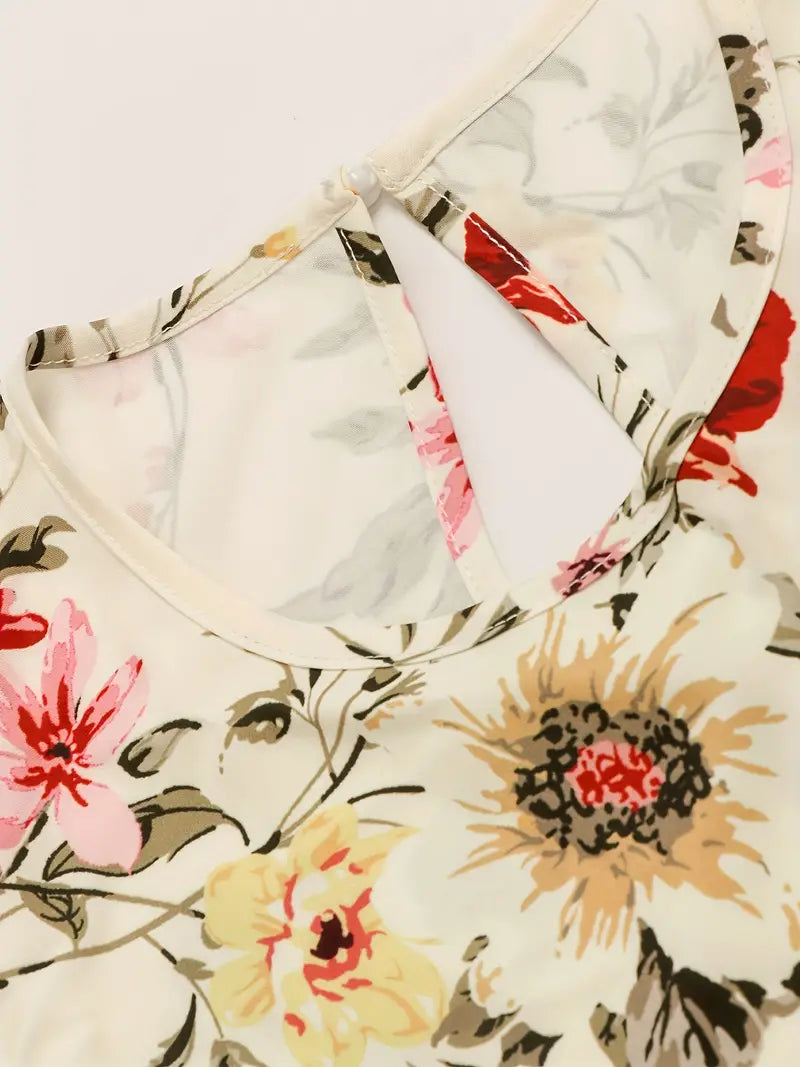 Levoire | Robe À Motif Floral En A-Line