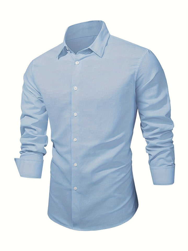 Levoire | Chemise Décontractée À Manches Longues Pour Styles Décontractés