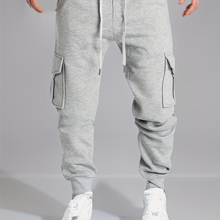 Levoire | Combinaison De Pantalons De Sport Pour Hommes Avec Cordon Et Poches Latérales