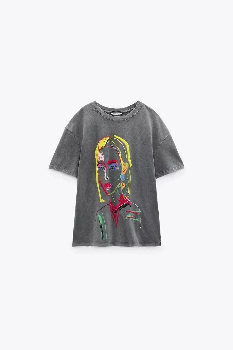 Levoire | t-shirt imprimé à manches courtes pour femmes Image 23