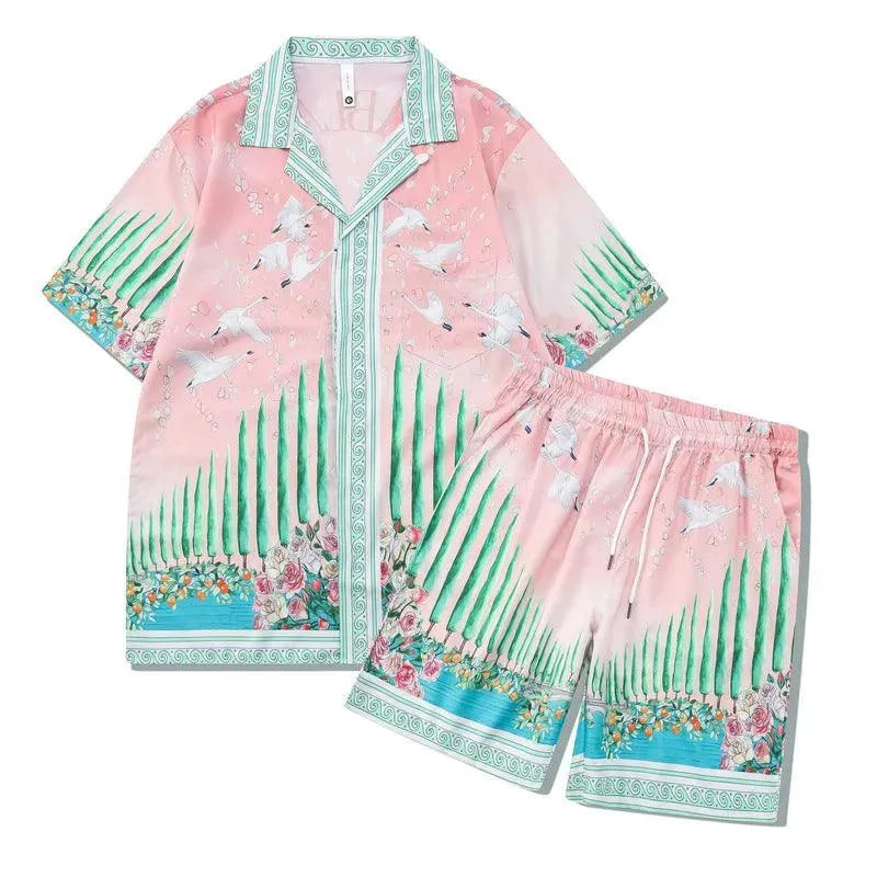 Levoire | Ensemble de chemise et shorts pour hommes CA30