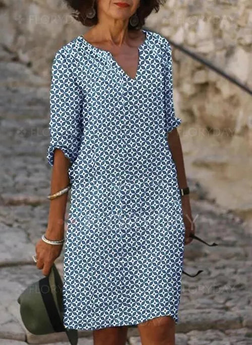 Levoire | Robe Midi Pour Femmes Bleu