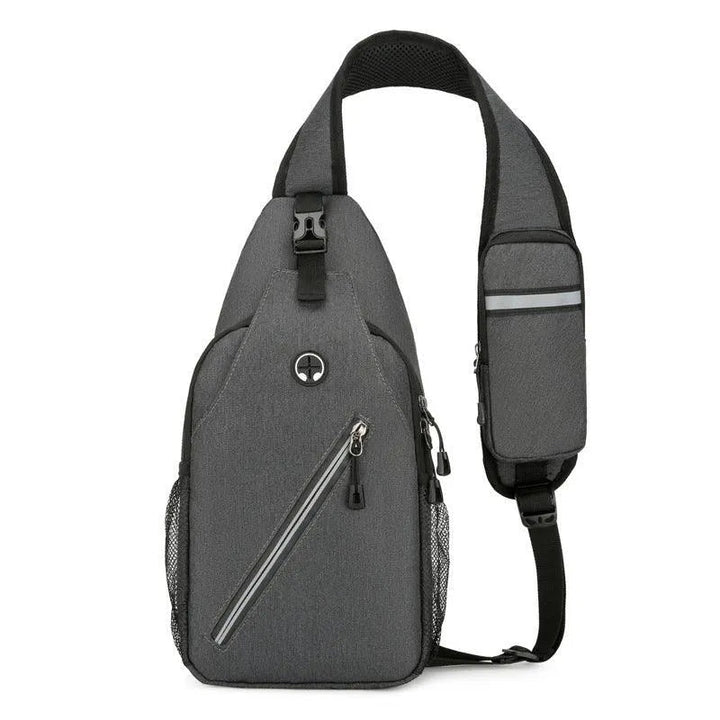 Levoire | Sac à bandoulière multifonction pour hommes Gris foncé