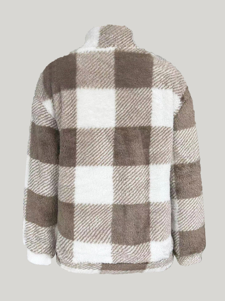 Levoire | Sweat À Capuche En Polaire Rayé