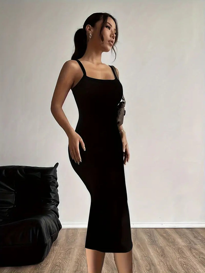 Levoire | Élégantes, Sans Manches, Robe Cami Étroite