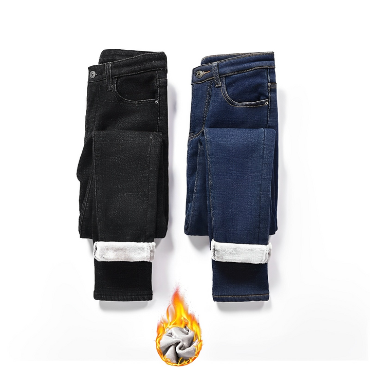 Levoire | Jeans Doublés Confortables Décontractés