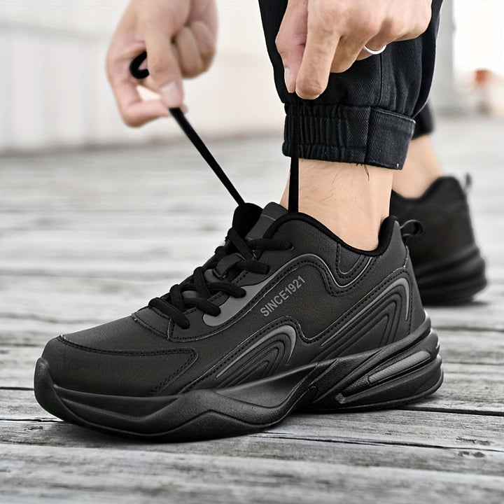 Levoire | Durable Breathable Thick Men'S Gsneaker Noir