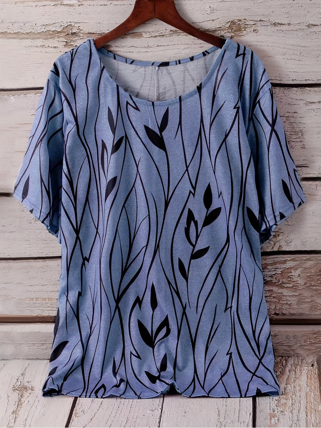Levoire | Chemise À Motifs Floraux Bleu