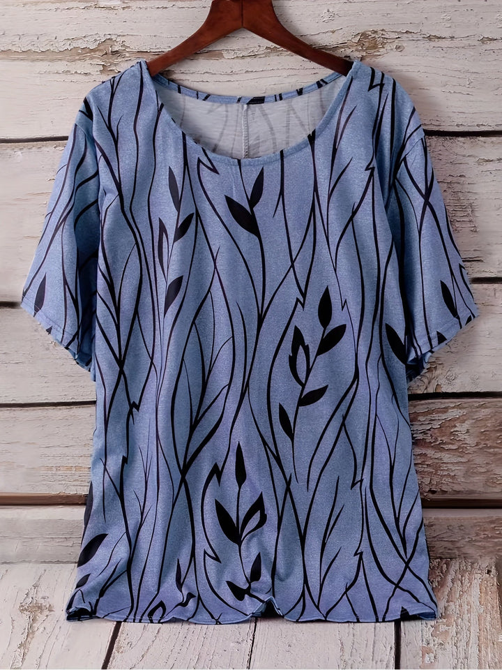 Levoire | Chemise À Motifs Floraux Bleu