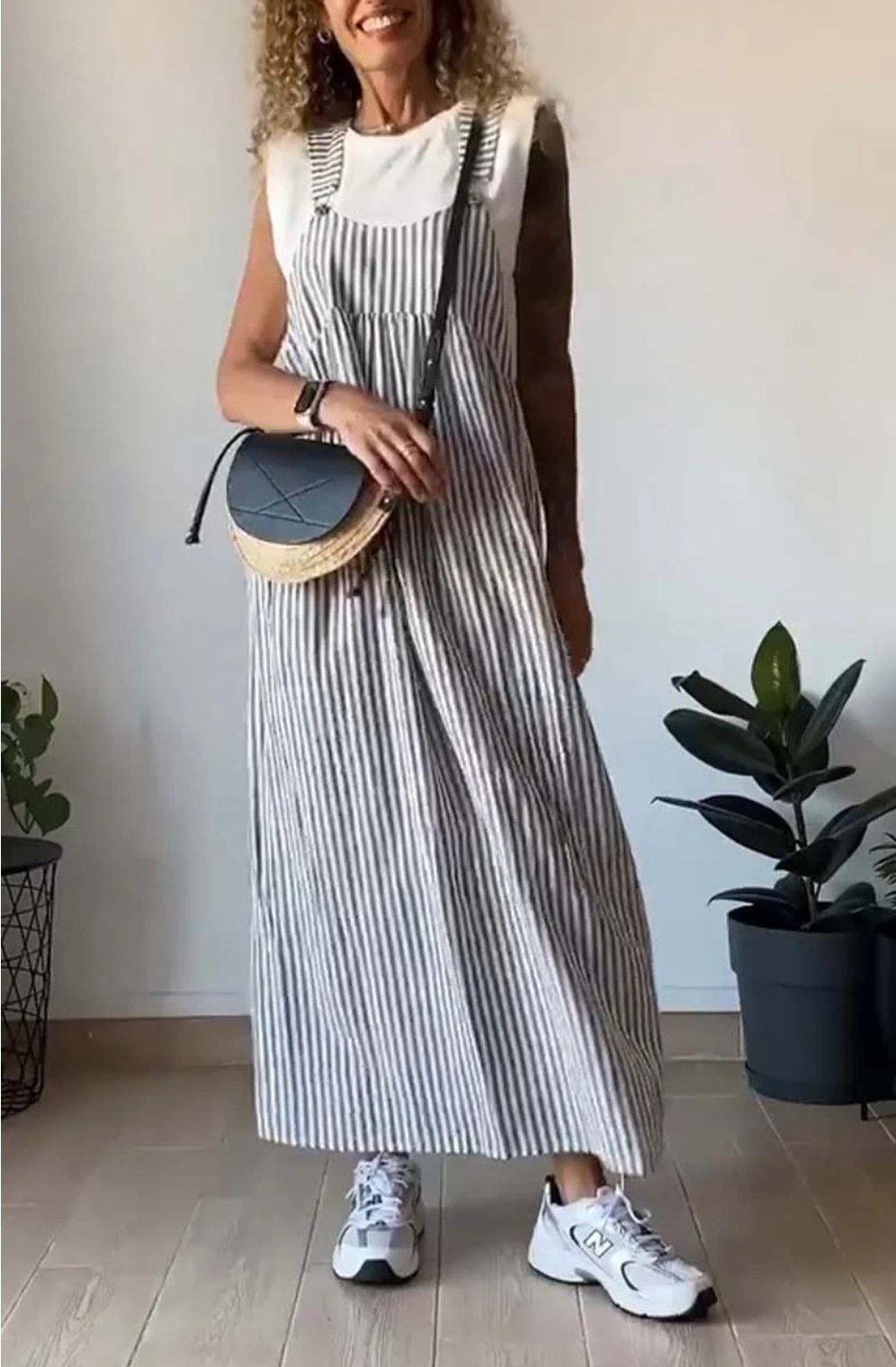 Levoire | Costume décontracté à rayures Gris
