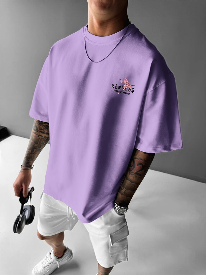 Levoire | Chemise D'Extérieur Pour Hommes Avec Motif De Fleurs De Cerisier Liila
