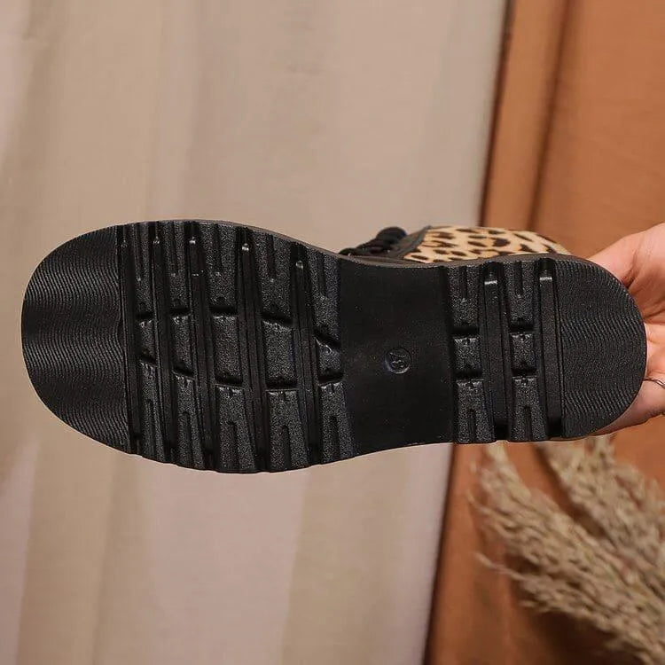 Levoire | Bottes Martin Léopard pour Femmes