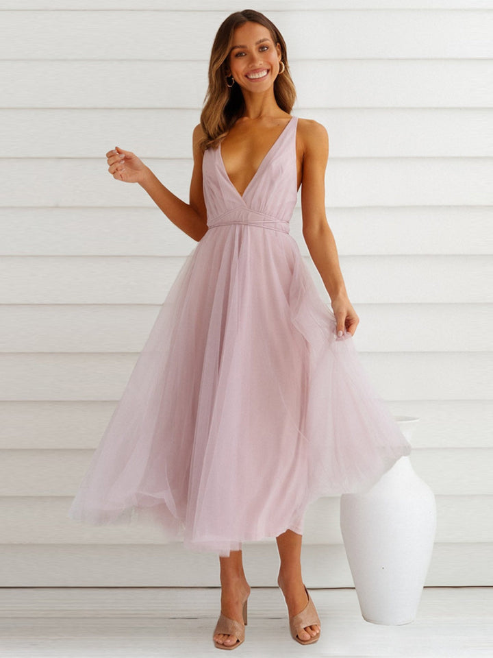 Levoire | Robe Camisole À Col Sweetheart Imprimée Liée