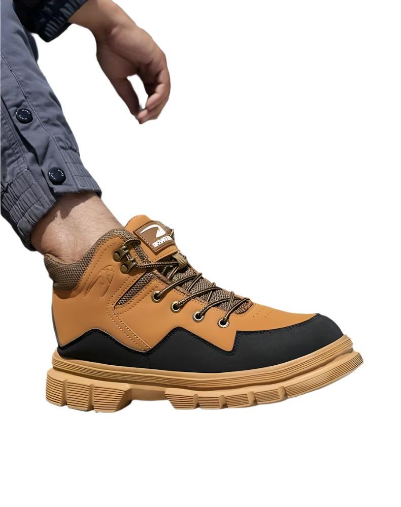Levoire | Bottes De Sécurité Mi-Hautes Robustes Pour Hommes Avec Embout Et Semelle Renforcés