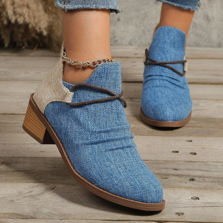Levoire | Bottes en cuir vintage