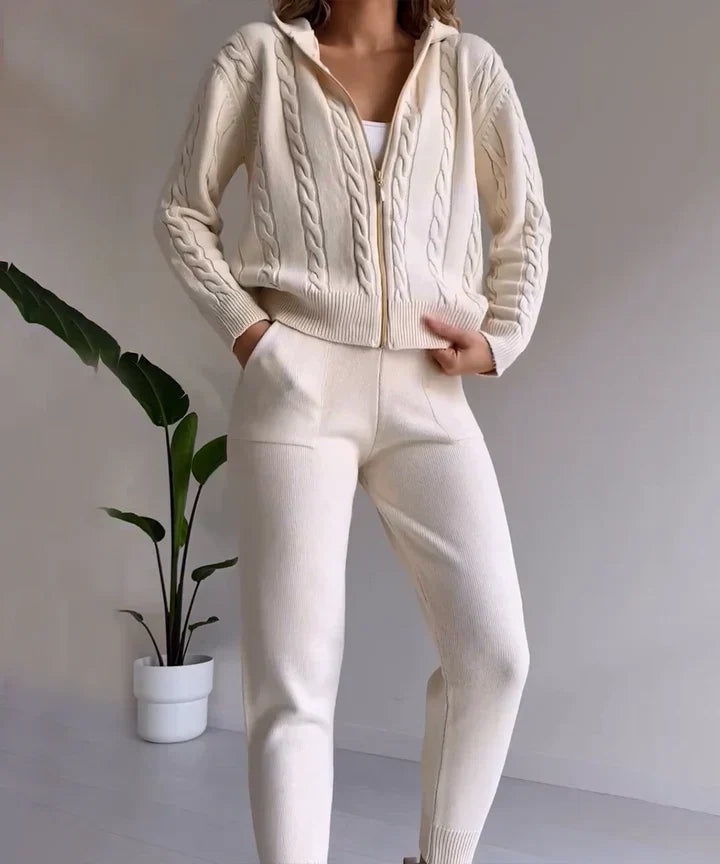 Levoire | Ensemble De Col Roulé Blanc