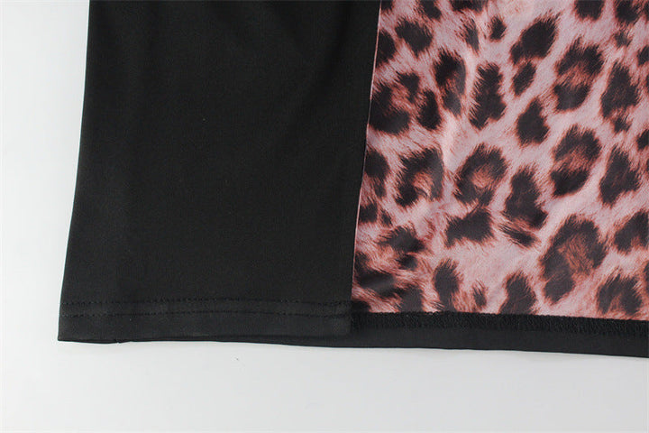 Levoire | Robe longue à motif léopard