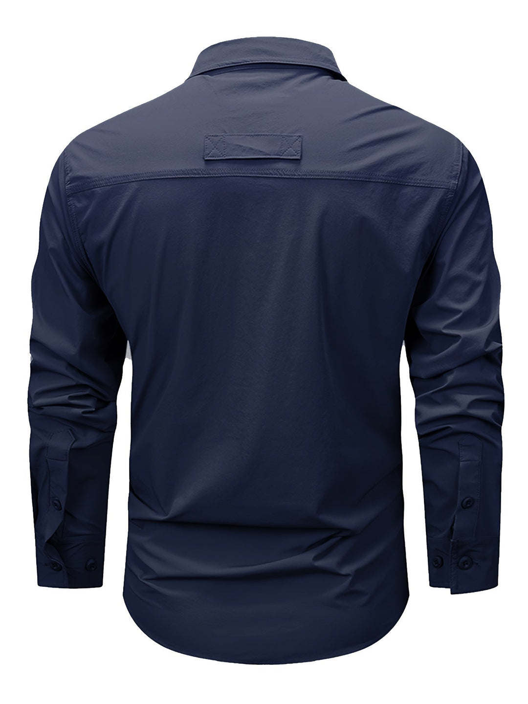 Levoire | Chemise Cargo Simple À Manches Longues Pour Hommes