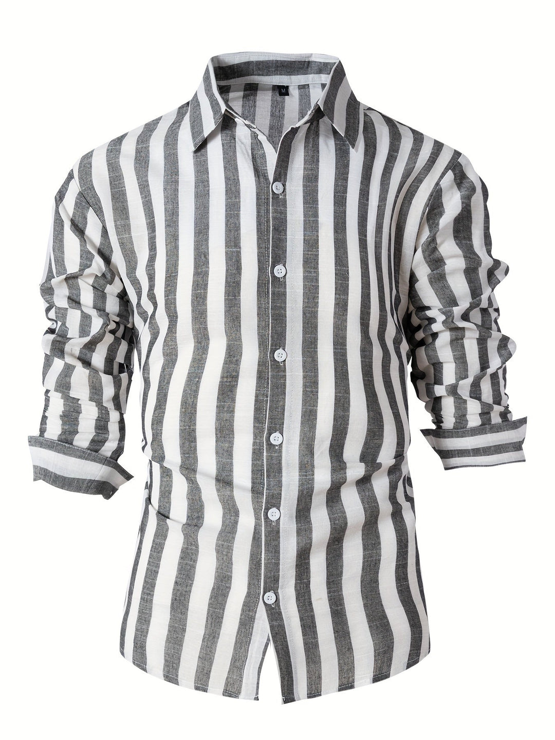 Levoire | Chemise Homme Rayée Avec Revers