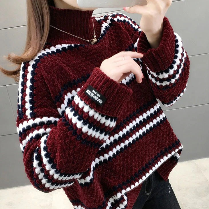 Levoire | Pull Élégant Chaud Avec Col Roulé