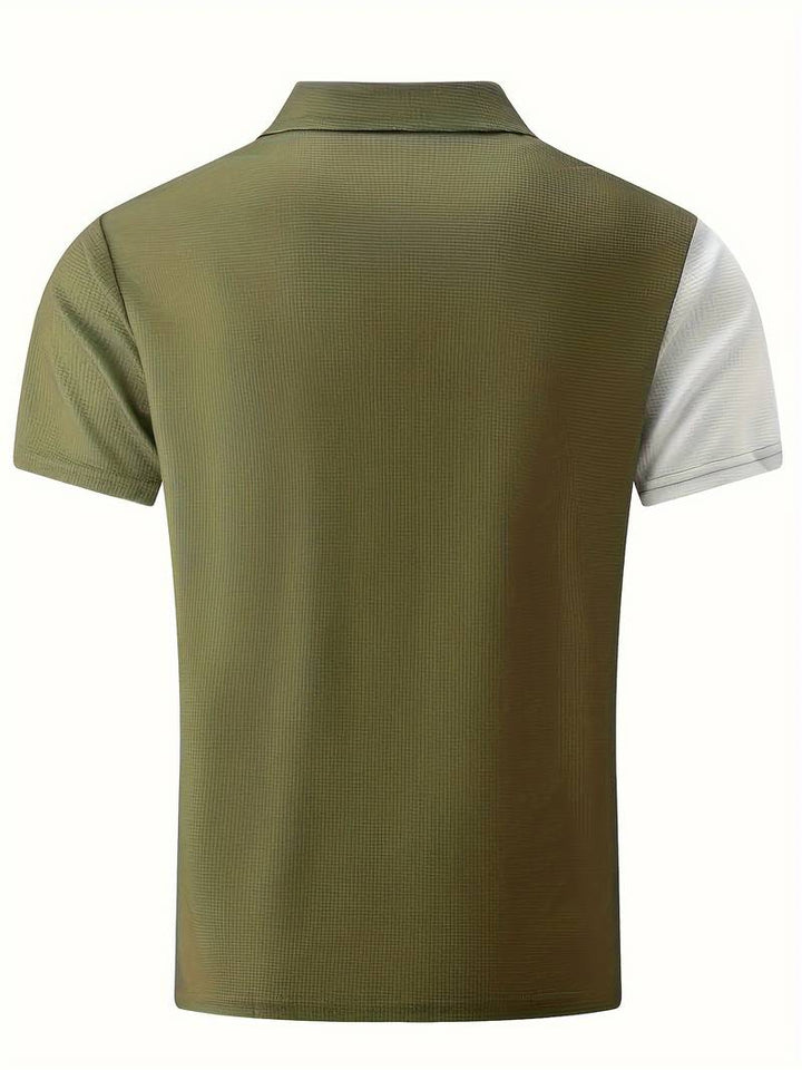 Levoire | Chemise En Bloc De Couleur À Carreaux Et Rayures
