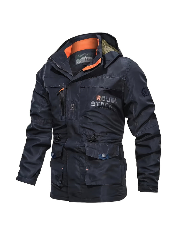 Levoire | Veste De Randonnée Pour Homme Avec Écharpe Détachable Merimustav