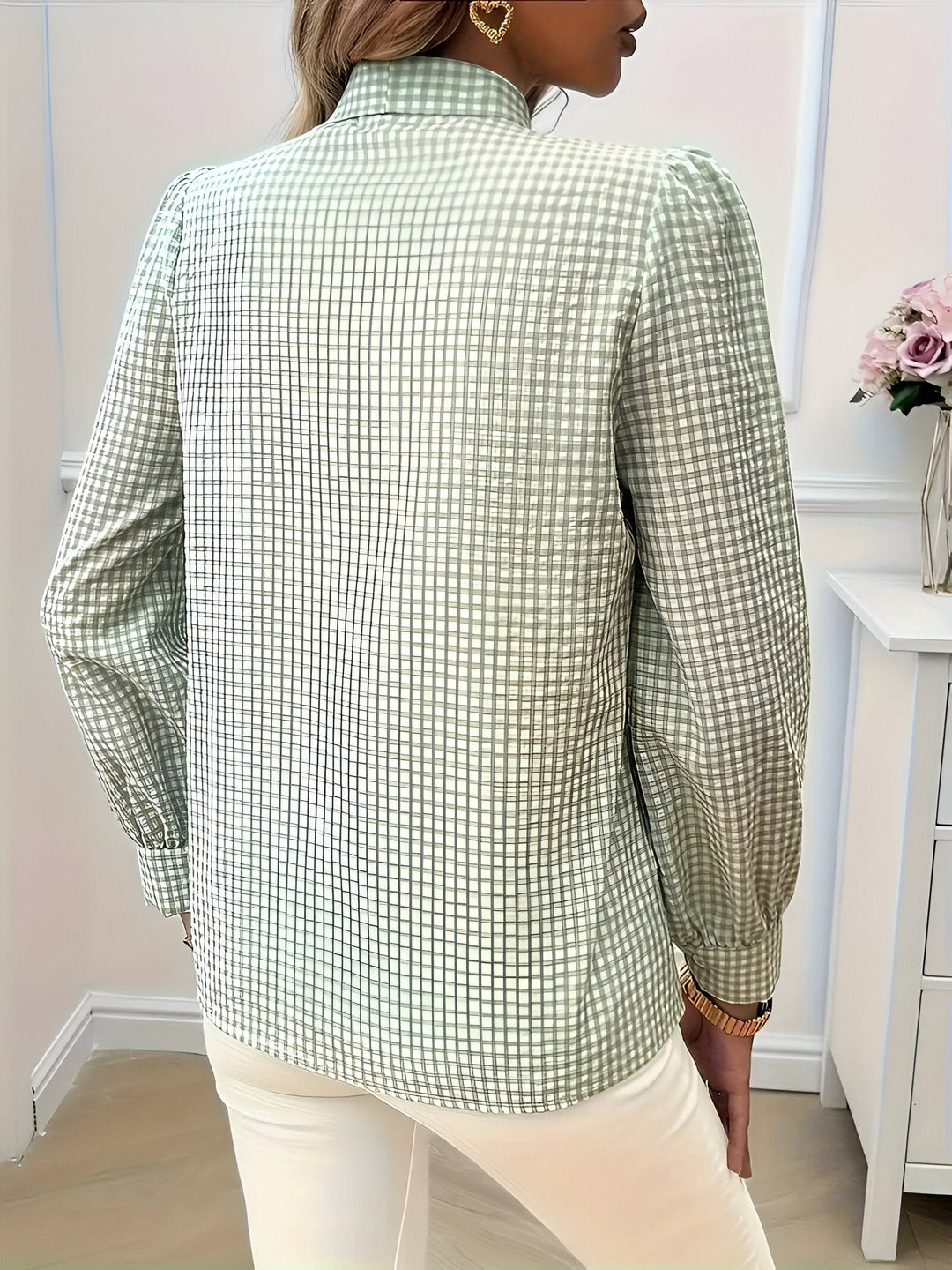 Levoire | Chemise À Motifs Avec Lien