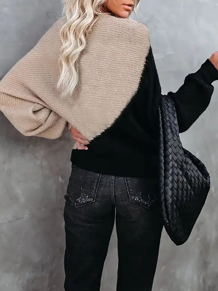 Levoire | Pull-Over À Deux Couleurs