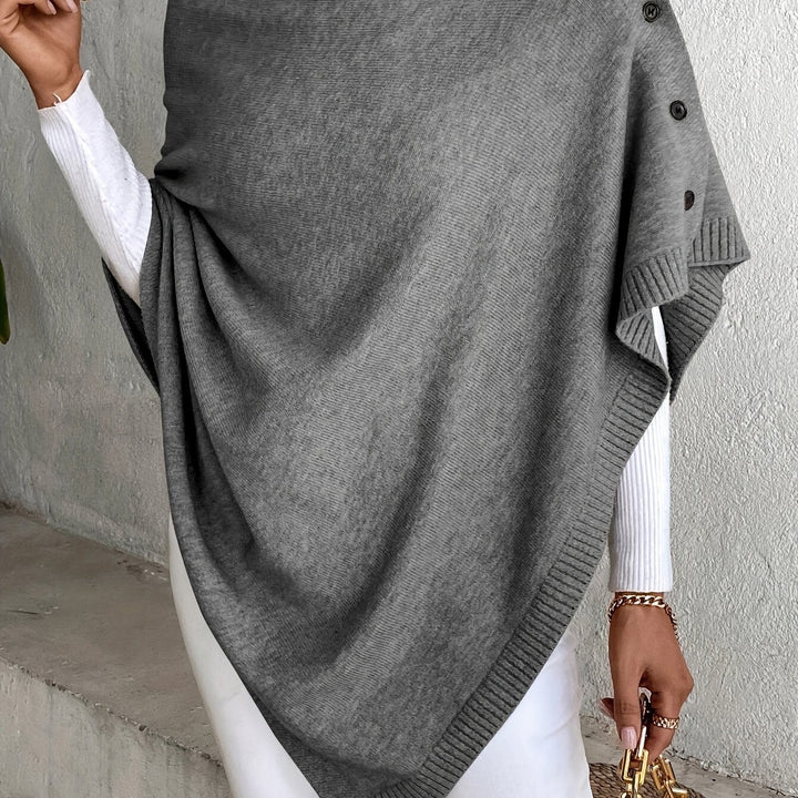 Levoire | Veste En Tricot Durable Avec Bouton À L'Avant gris