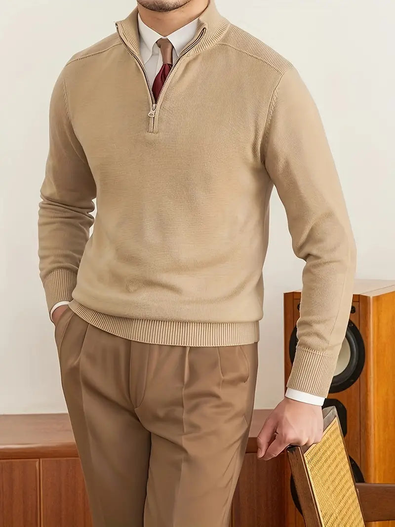 Levoire | Zip Pull-Over Kaki