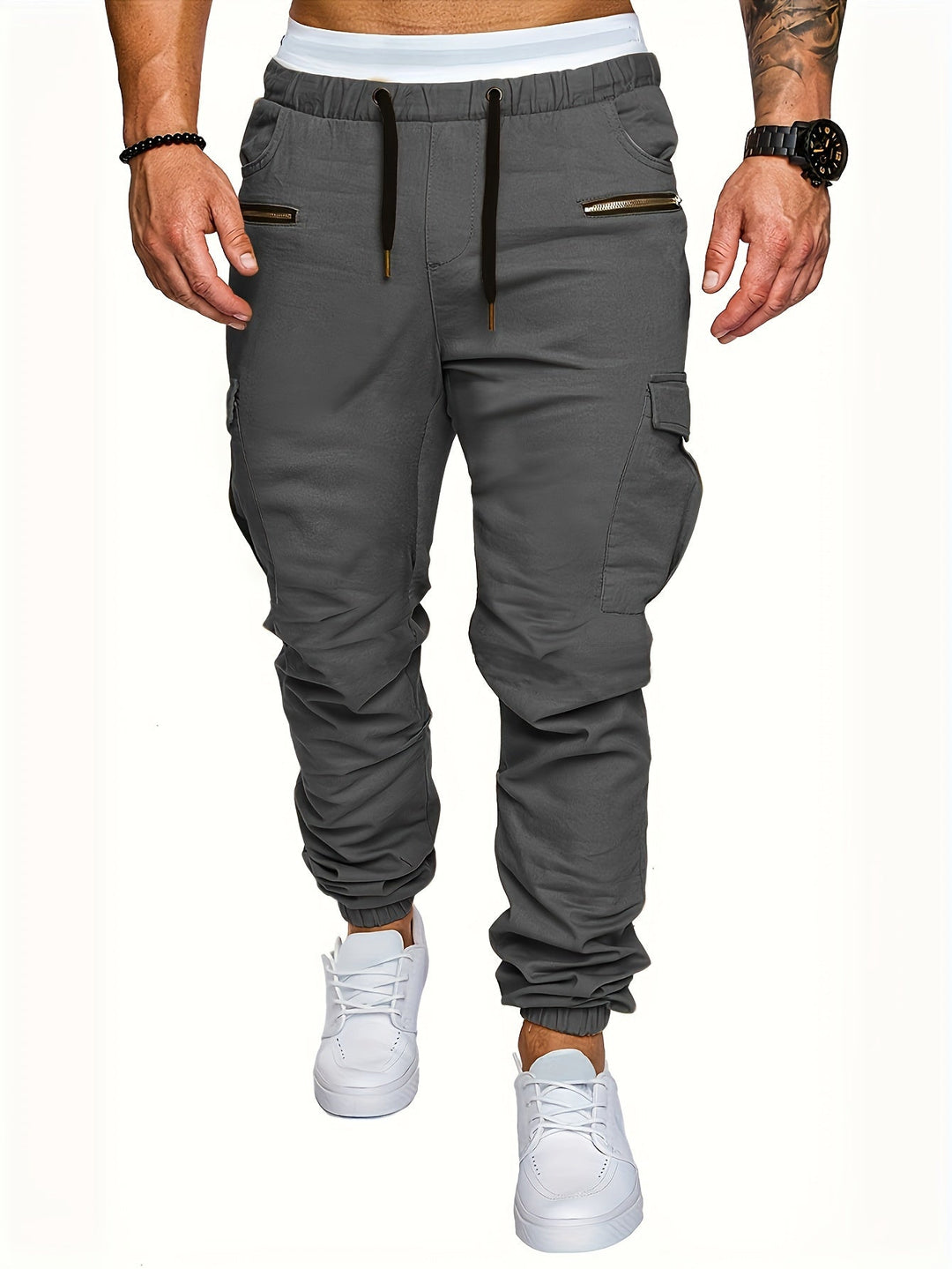 Levoire | Pantalons De Course Légers Décontractés Pour Hommes Avec Cordon De Serrage