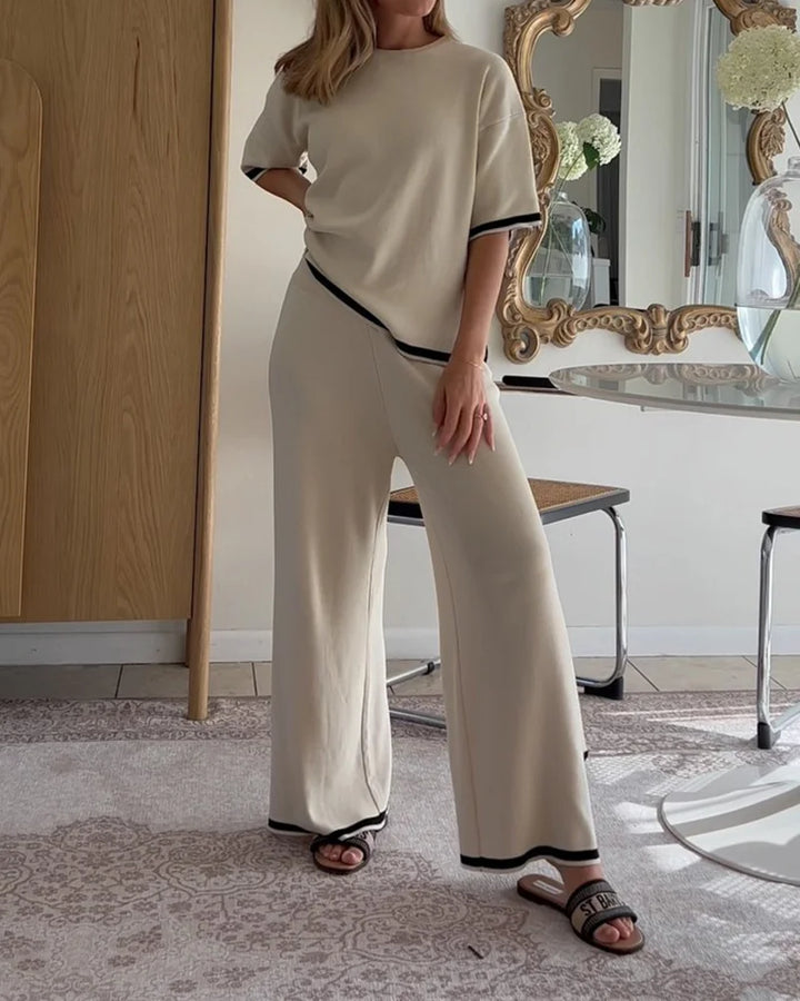 Levoire | Chic Ensemble Pour Dames Beige