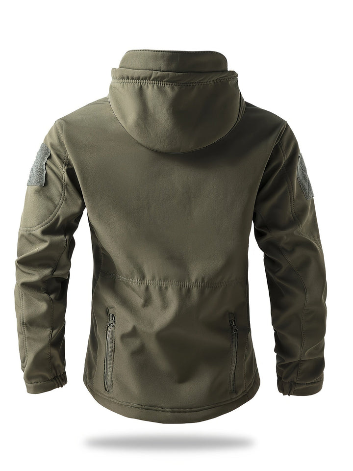 Levoire | Veste Pour Hommes Avec Capuche Et Poches Zippées