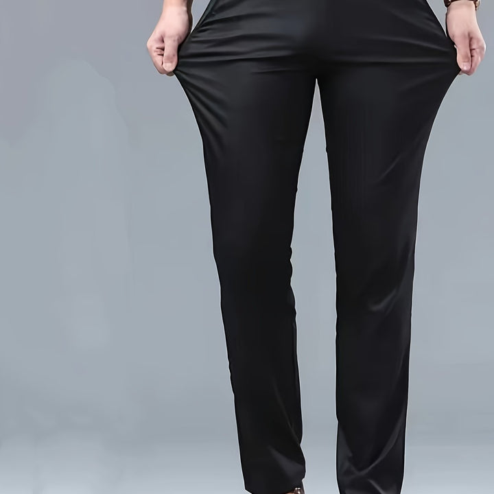 Levoire | Non Mélangeable Pantalons Extensibles Gris Clair