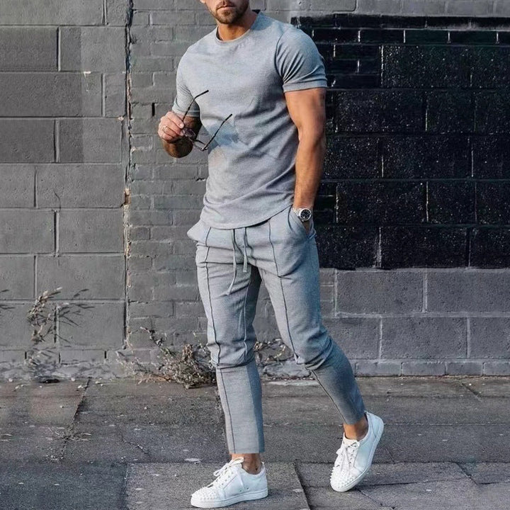 Levoire | Costume Minimaliste Pour Hommes Gris