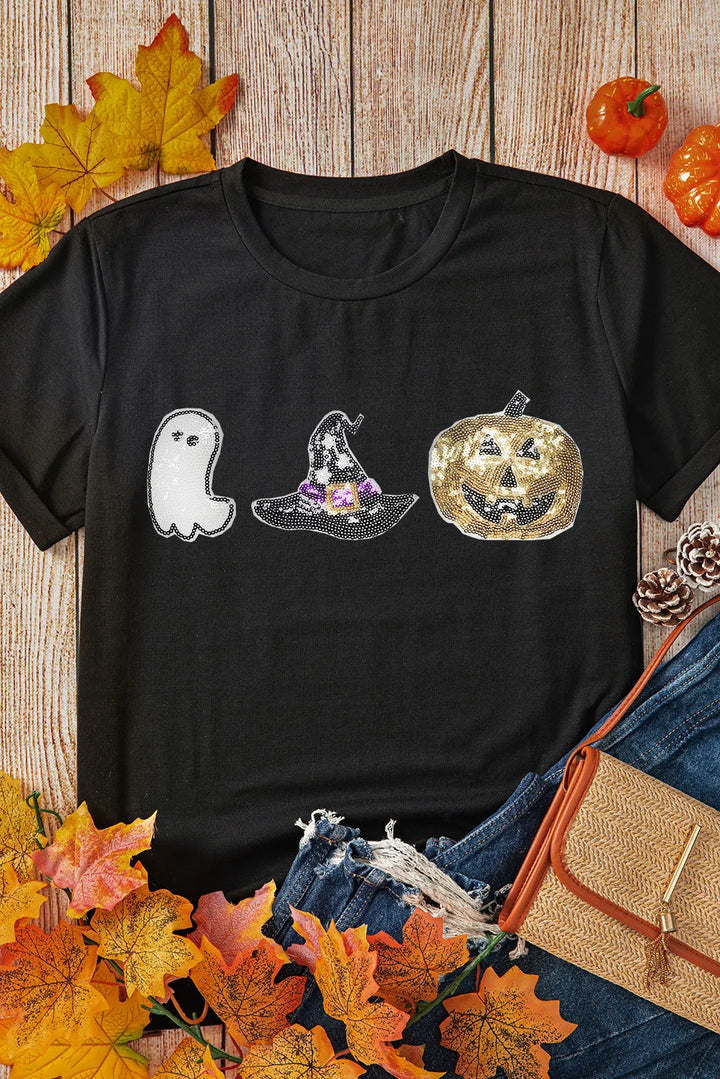 Levoire | Imprimé en nacre Col rond Manches courtes T-shirt