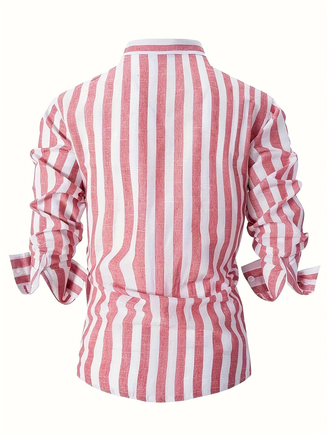 Levoire | Chemise En Coton Lin Rayée Pour Hommes