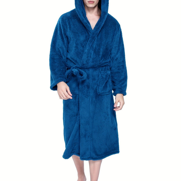 Levoire | Peignoir Pour Homme Chaud Et Doux Dans Une Teinte Unie