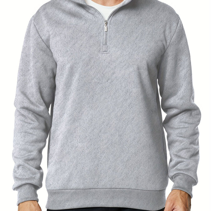 Levoire | Sweat-Shirt Décontracté Pour Hommes Avec Zip Et Poches