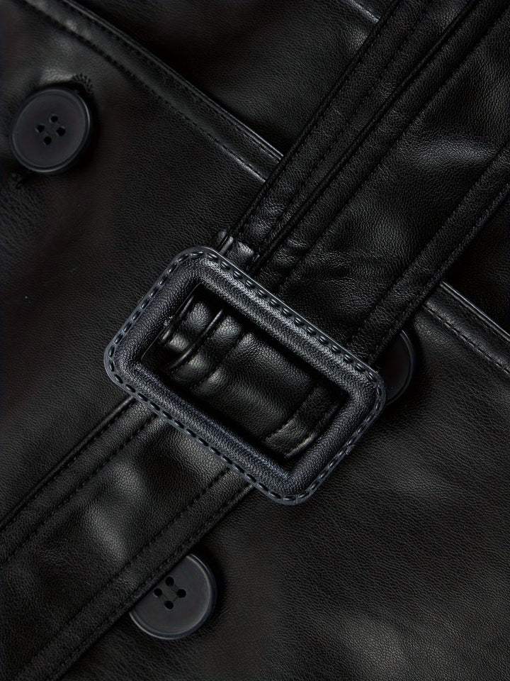 Levoire | Trench-Coat Vintage À Double Boutonnage Ceinturé
